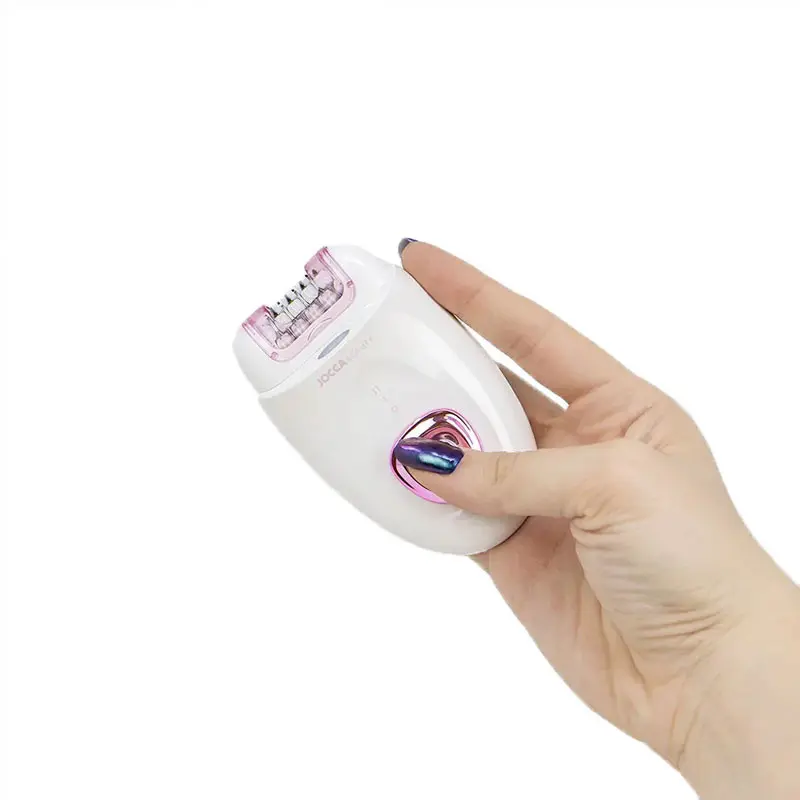Épilateur Rechargeable 2EN1 JOCCA / Blanc et Rose / 2355