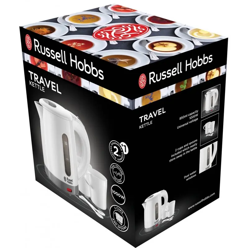 Bouilloire Electrique de Voyage Russel Hobbs Travel 1000W