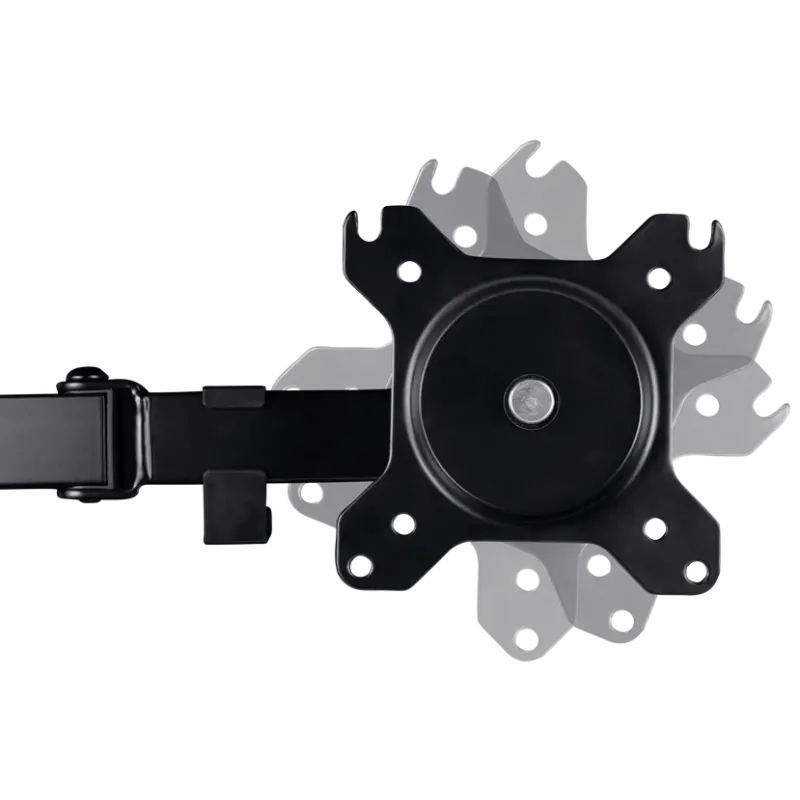 Support Trust GXT 1120 Mara pour deux moniteurs 32&Prime; / Noir