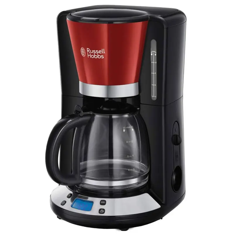 Cafetière Colours plus RUSSEL HOBBS 1.25 Litre / RED / 24031-56