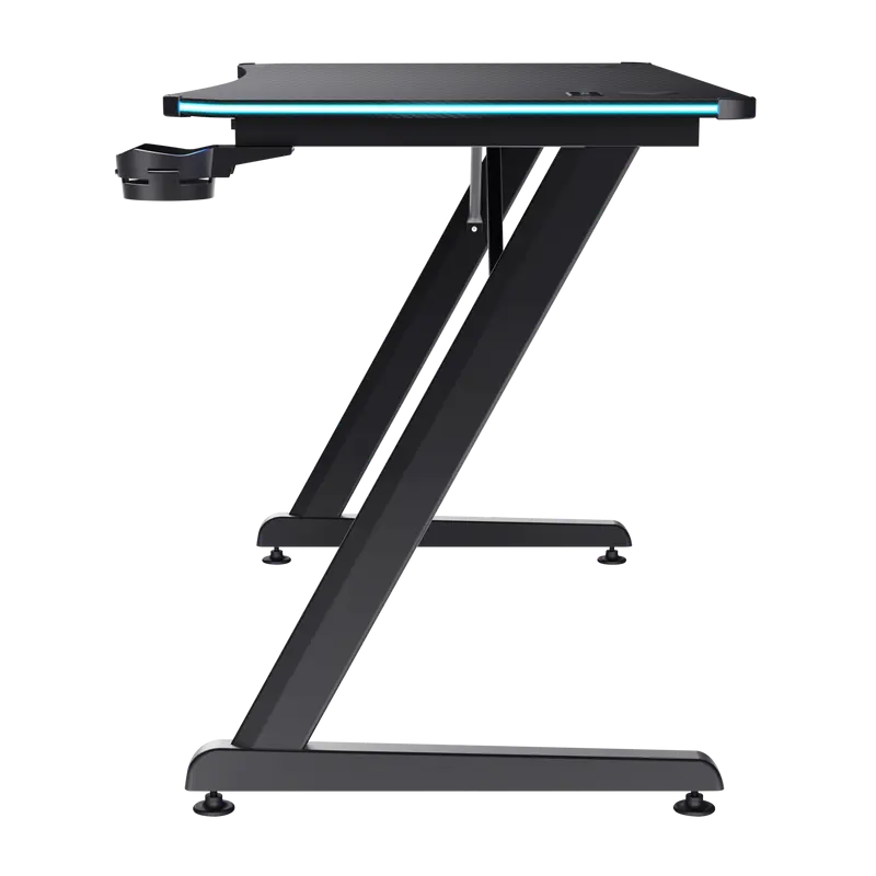 Bureau de Gaming Luminus RGB Trust GXT 709 / Noir