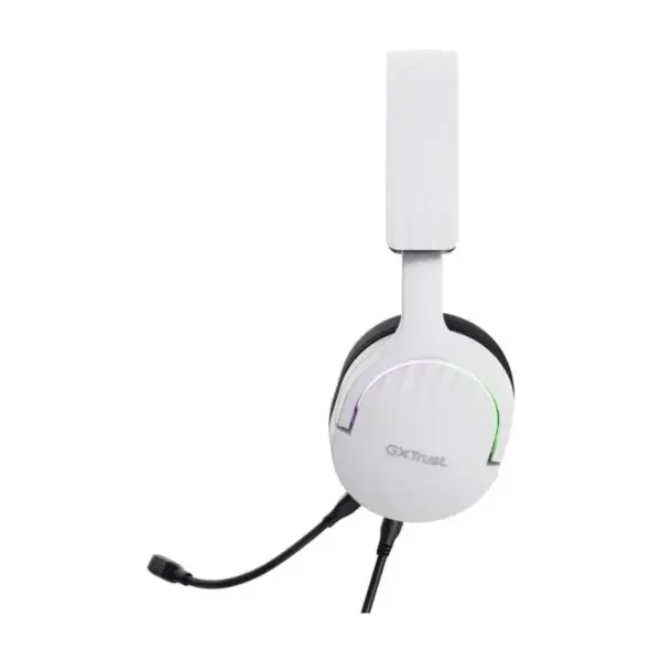 MICRO CASQUE GAMER FILAIRE TRUST GXT 490 FAYZO USB 7.1 / Blanc