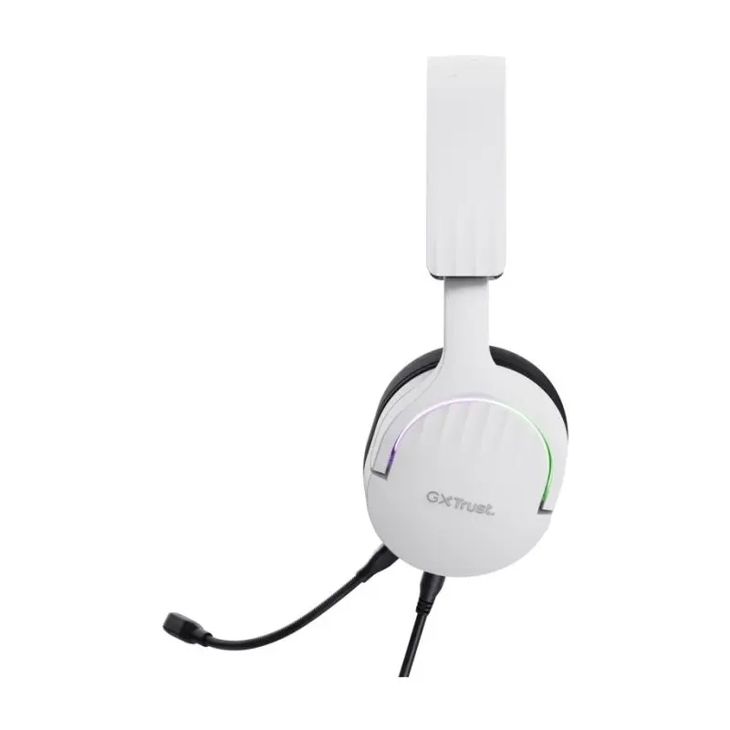 MICRO CASQUE GAMER FILAIRE TRUST GXT 490 FAYZO USB 7.1 / Blanc