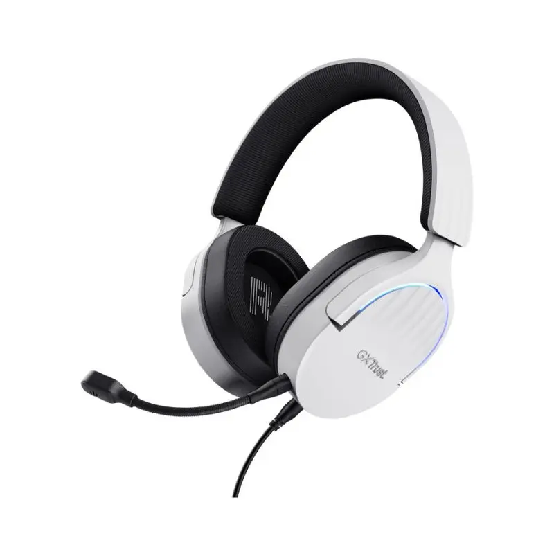 MICRO CASQUE GAMER FILAIRE TRUST GXT 490 FAYZO USB 7.1 / Blanc