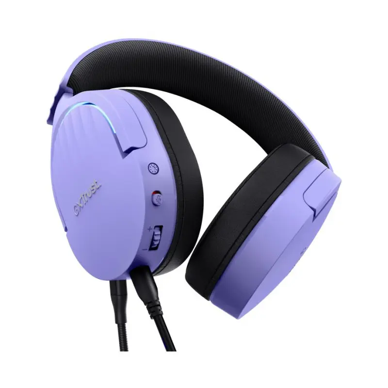 MICRO CASQUE GAMER FILAIRE TRUST GXT 490 FAYZO USB 7.1 / VIOLET