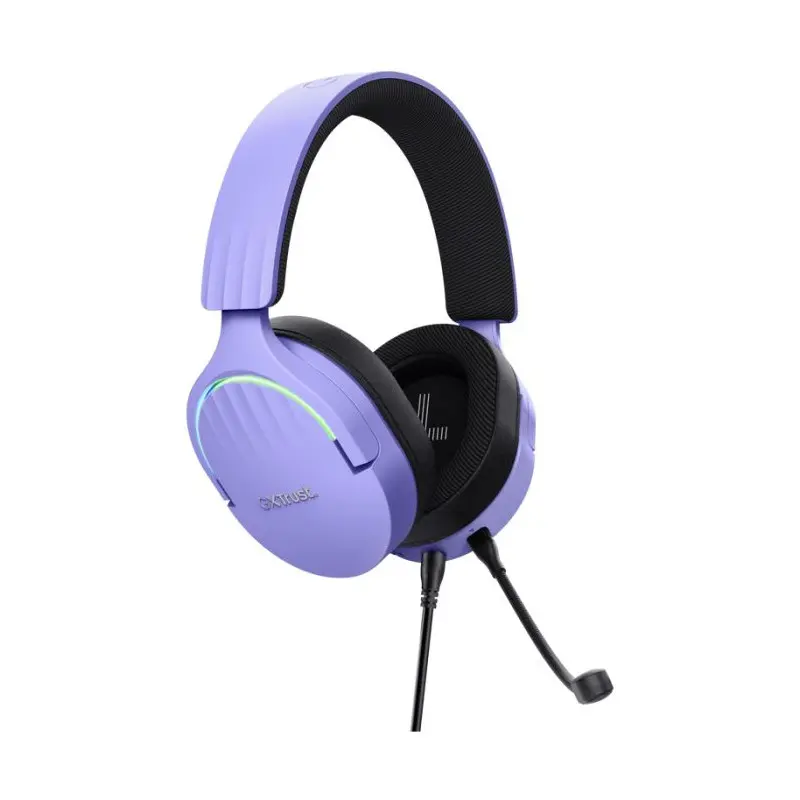 MICRO CASQUE GAMER FILAIRE TRUST GXT 490 FAYZO USB 7.1 / VIOLET