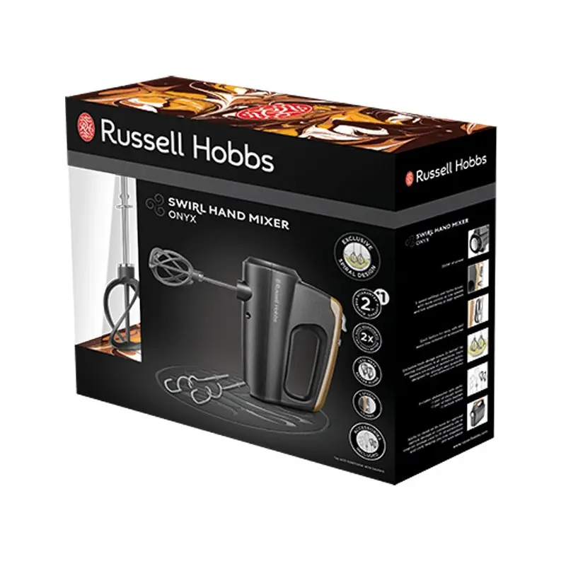 Batteur Electrique Russell Hobbs / Black & Gold