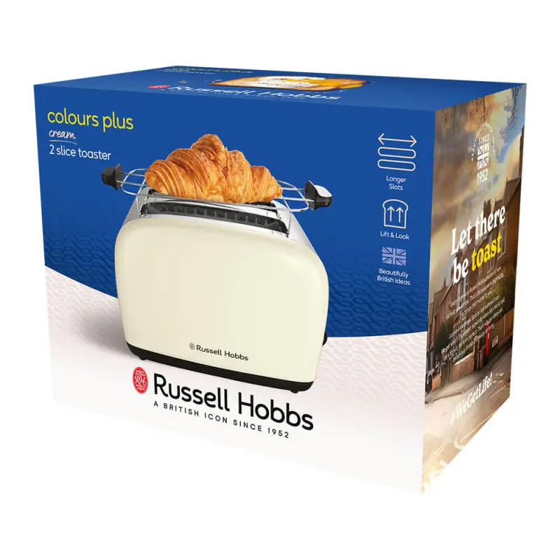 Grille-pain Russell Hobbs Colours Plus 26551-56 / 1600 W / Beige