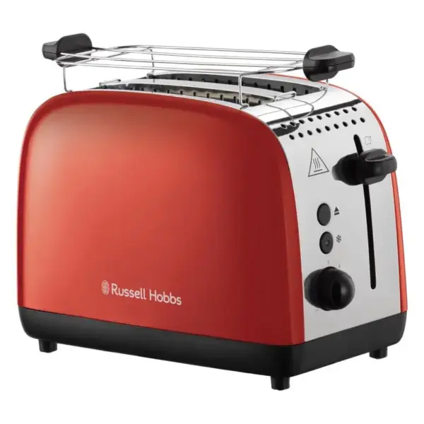 GRILLE PAIN 2 fentes RUSSELL HOBBS COLOR PLUS 1600W / RED / 26554-56