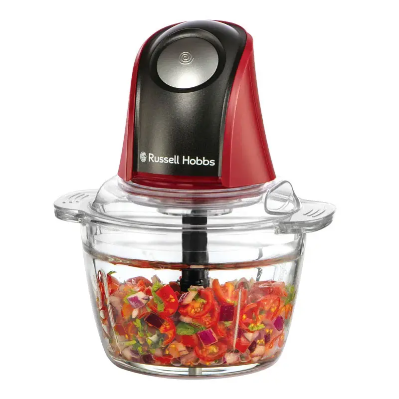 Mini Hachoir Russell Hobbs / 350W / Noir et Rouge / 27130-56