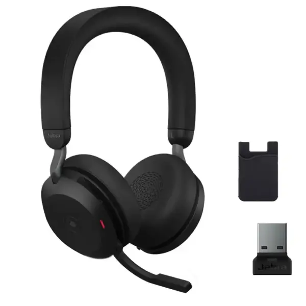 Micro Casque Sans Fil Bluetooth JABRA EVOLVE2 75 MS USB-A / Noir