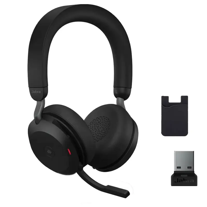 Micro Casque Sans Fil Bluetooth JABRA EVOLVE2 75 MS USB-A / Noir