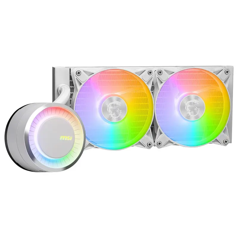 Kit Watercooling MSI MAG CORELIQUID E240 / LGA 1700 / AM5 / Blanc