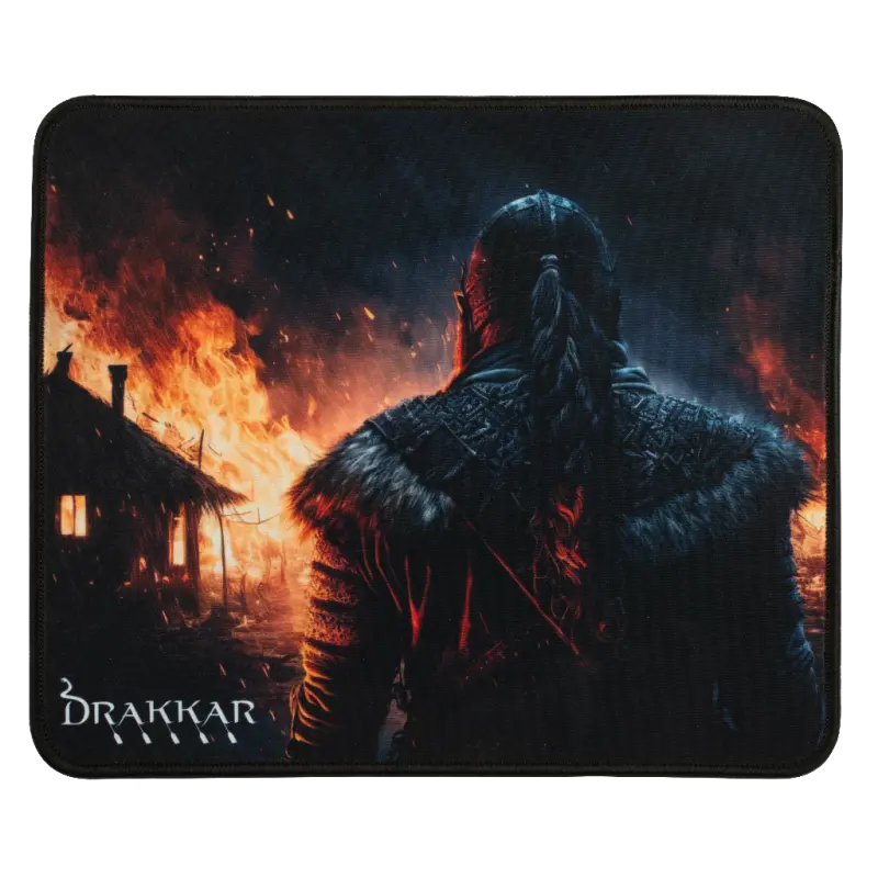 Pack Gaming 3 En 1 Clavier + Souris + Tapis De Souris Konix – Barbarian Drakkar