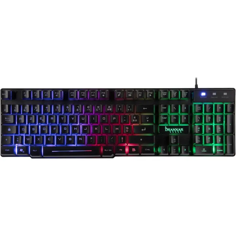 Pack Gaming 4 en 1 Clavier + Souris + Casque + Tapis souris Konix – Drakkar Pack Rogue –