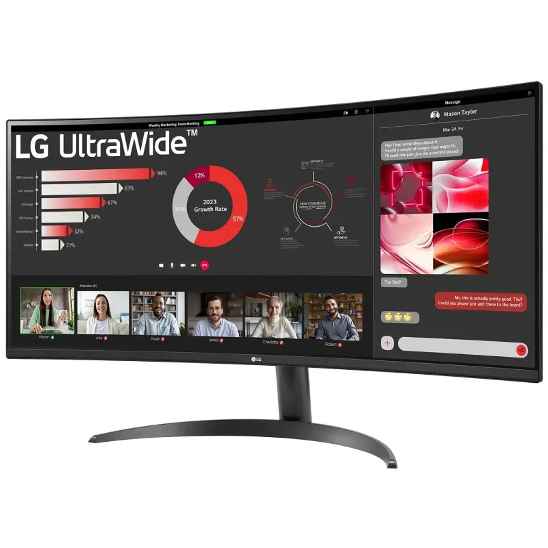 Ecran Gaming LG 34WR50QK 34 » UWQHD Incurvé 100Hz / Noir