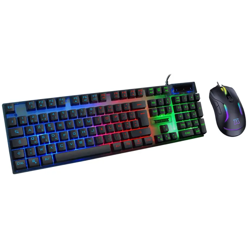 Ensemble Clavier et Souris Gaming Akuma Sentai C02 / USB / Noir