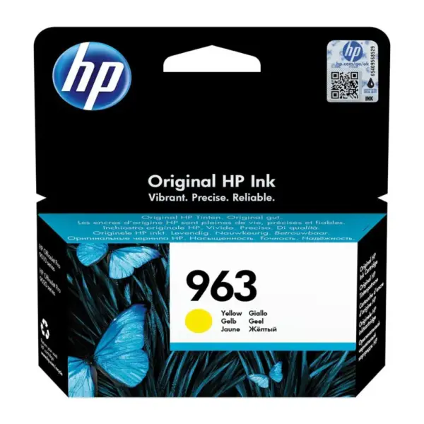 Cartouche d'encre Originale HP 963 / Yellow