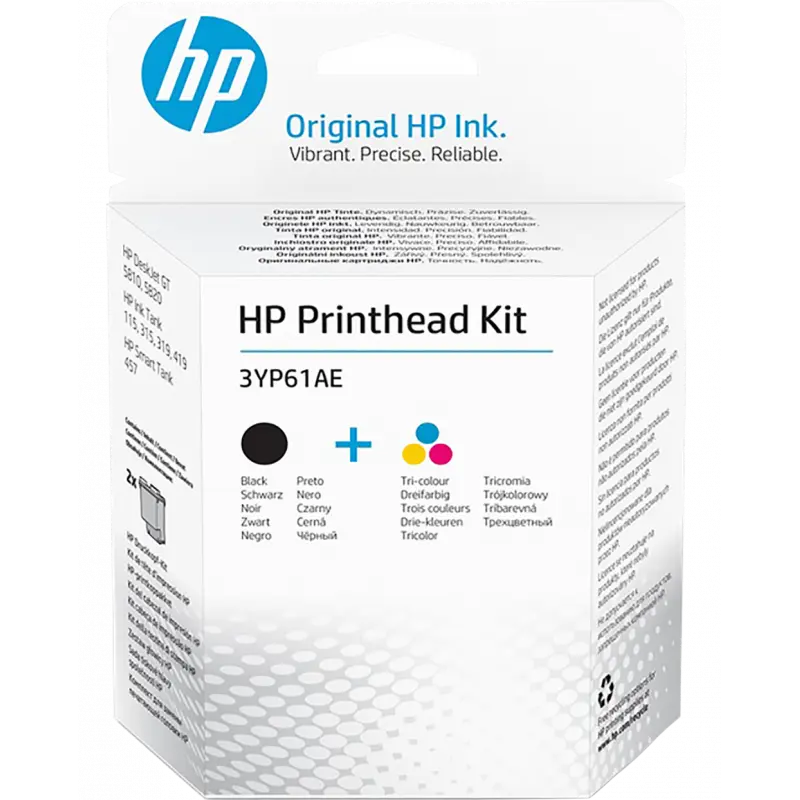 Tête d&rsquo;impression HP D&rsquo;origine Noir & Couleur