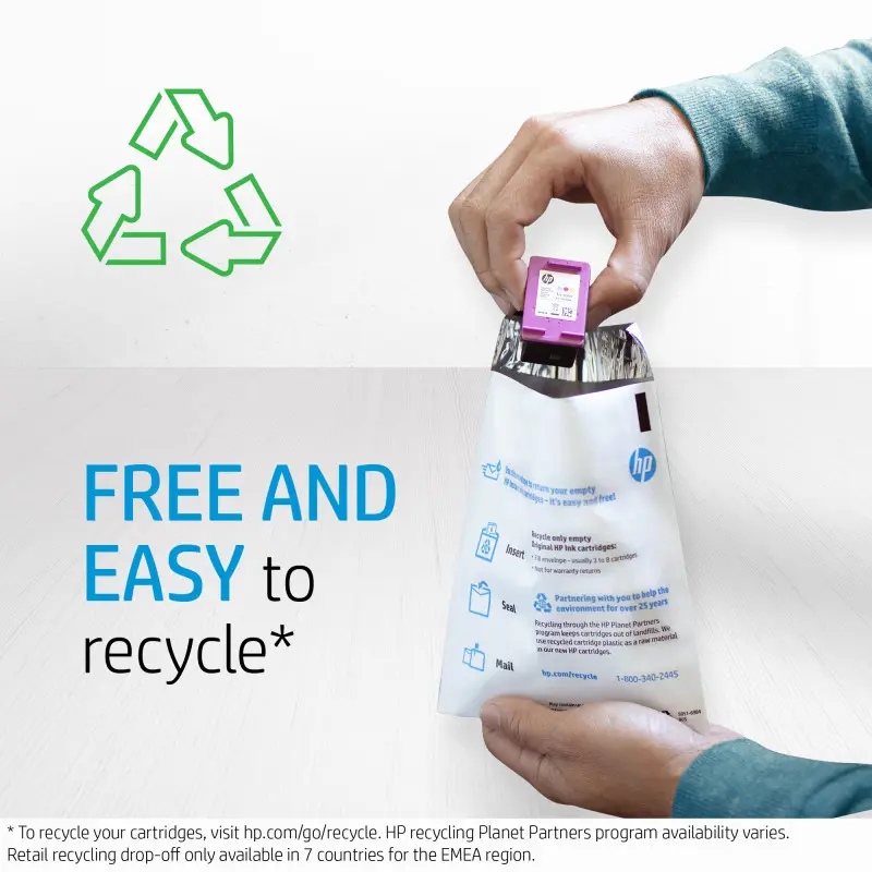 Tête d&rsquo;impression HP D&rsquo;origine Noir & Couleur