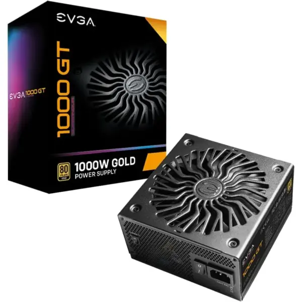 Boîte d'alimentation ATX EVGA SuperNova GT - 1000W (Noir)