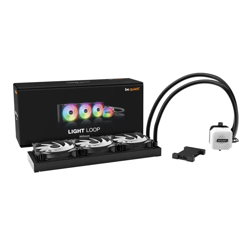 Kit Watercooling AIO be quiet! Light Loop RGB – 360mm (Noir)