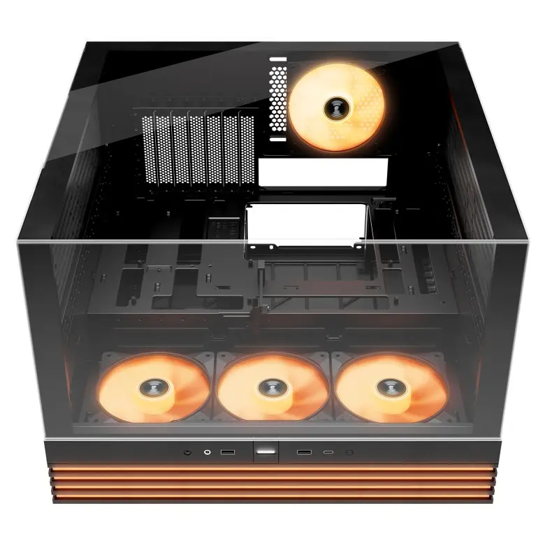 Boîtier Gaming Moyen Tour be quiet! Light Base 600 LX / ATX RGB / Avec Panneaux Vitrés / Noir