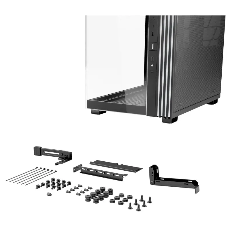 Boîtier Gaming Moyen Tour be quiet! Light Base 600 LX / ATX RGB / Avec Panneaux Vitrés / Noir