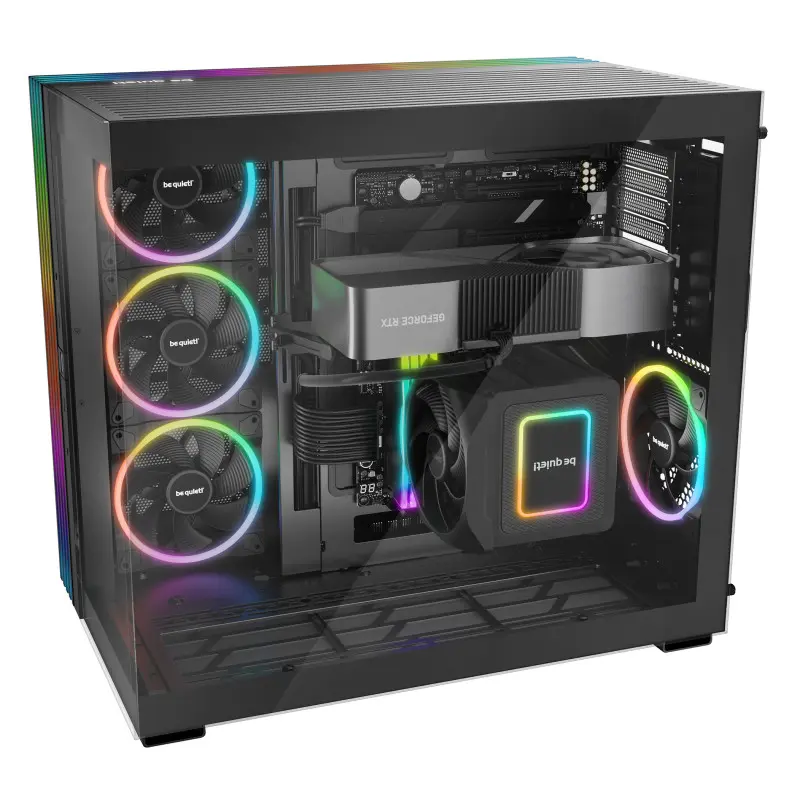 Boîtier Gaming Full Tower be quiet! LIGHT BASE 900 FX / E-ATX / ARGB / Noir