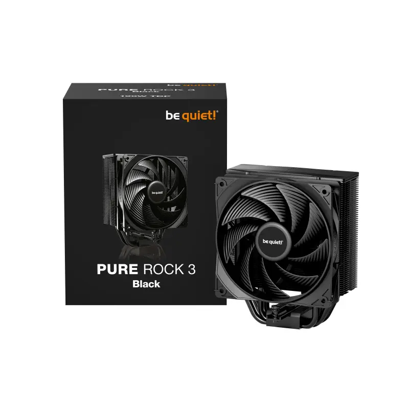 Ventilateur De Processeur be quiet! Pure Rock 3 / LGA 1851 / AM5 / Noir