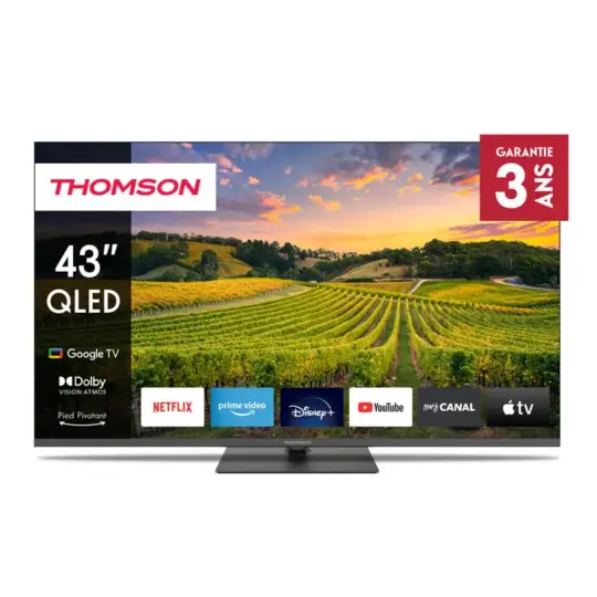 TV Thomson 43&Prime; QLED Google TV