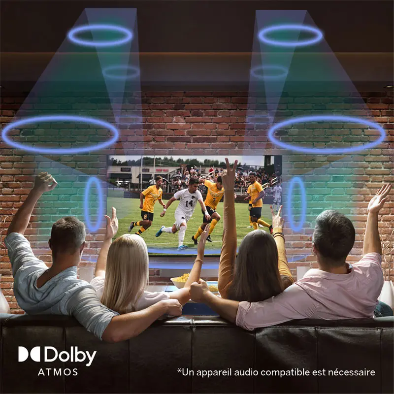 TV Thomson 43″ QLED Google TV