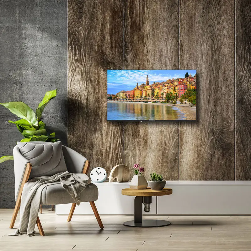 TV Thomson 43&Prime; UHD 4K Google TV Side Feet