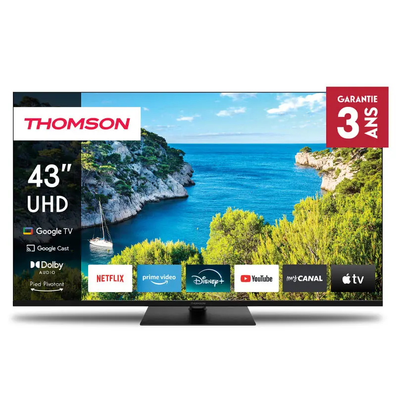 TV Thomson 43&Prime; UHD Google TV /