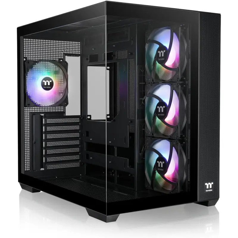 Boîtier Gamer Moyen Tour Thermaltake View 380 TG / ATX / RGB / Noir