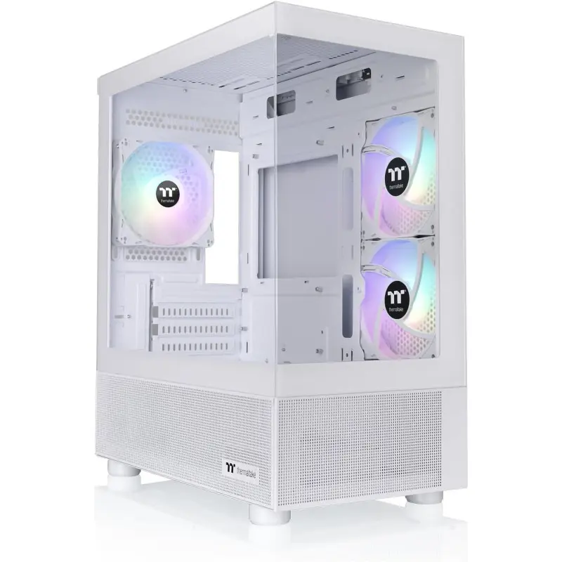 Boîtier Gamer Mini Tour Thermaltake View 170 TG / Micro ATX / ARGB / WHITE