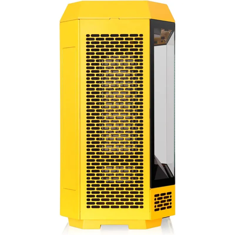 Boîtier Moyen Tour ATX Thermaltake The Tower 600 avec panneaux vitrés Jaune