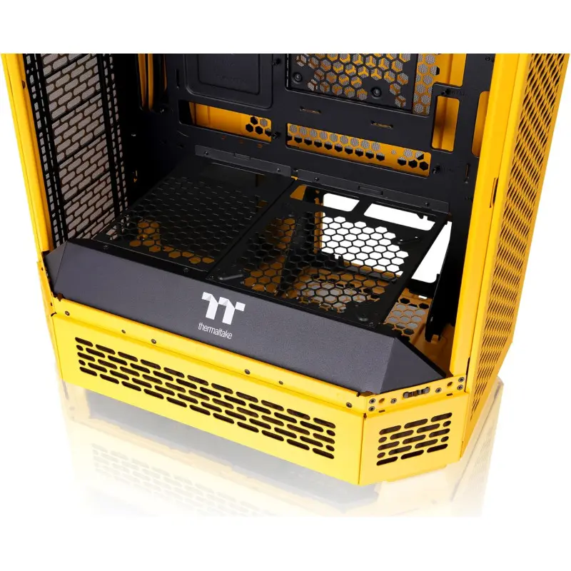 Boîtier Moyen Tour ATX Thermaltake The Tower 600 avec panneaux vitrés Jaune