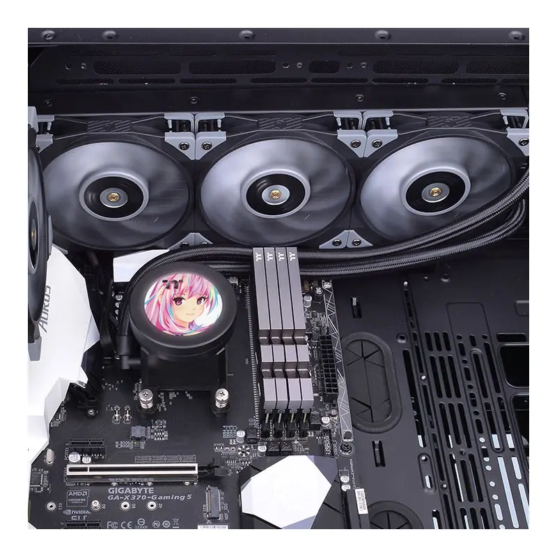 Kit Watercooling Thermaltake ToughLiquid ARGB – 360mm / Noir