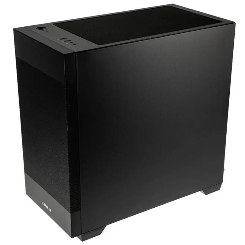 Boîtier Gaming Moyen Tour Lian-Li Lancool 205M Mesh / Micro-ATX / RGB / Avec Panneau Vitré / Noir