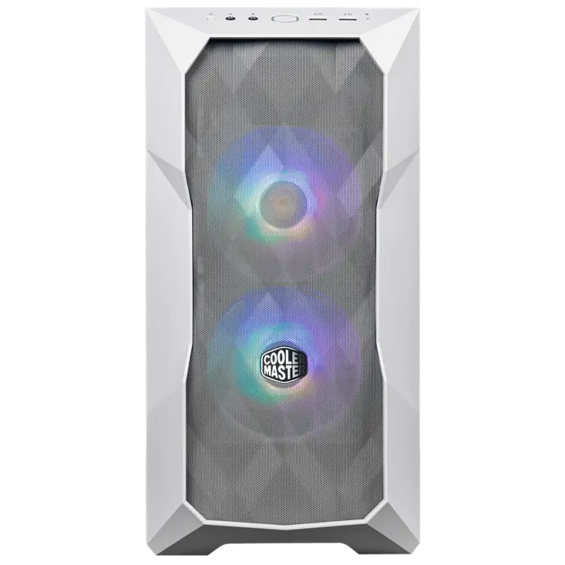 Boîtier Gamer Cooler Master MasterBox TD300 MESH Mini-tour / White