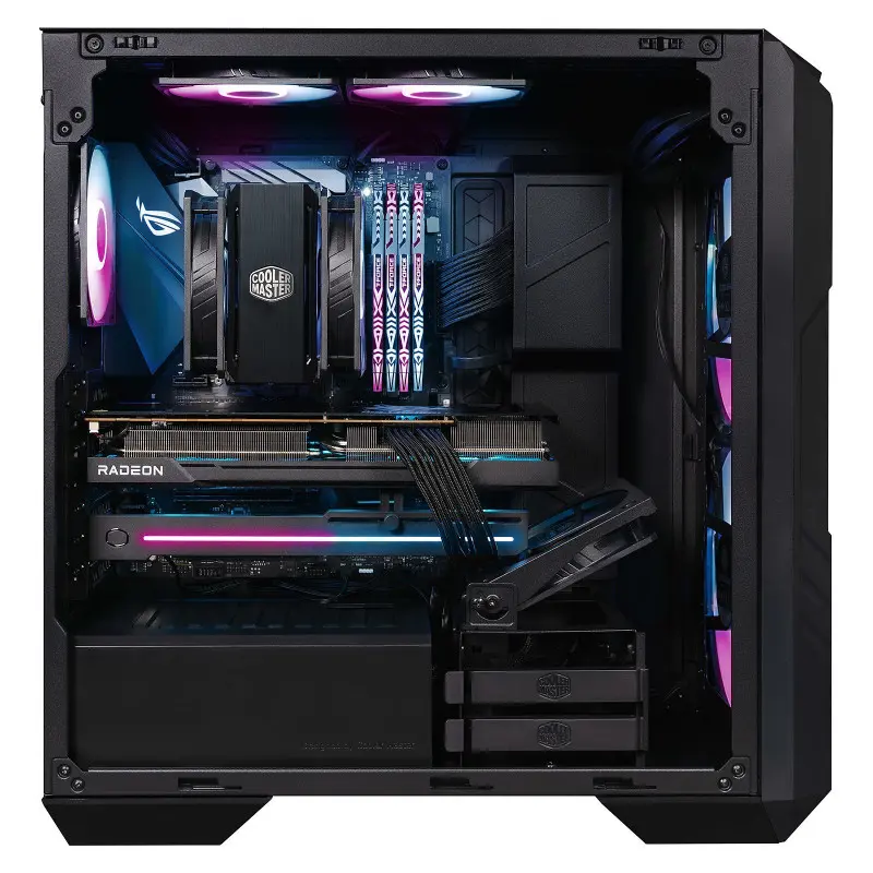 Boîtier Gamer Moyen Tour Cooler Master HAF 500 / E-ATX / ARGB / Noir