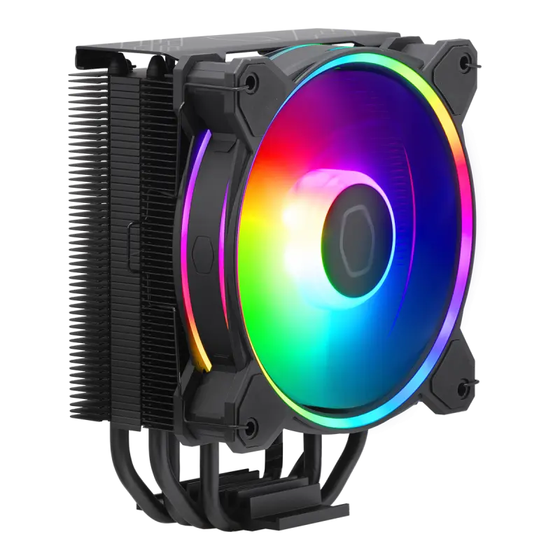 Ventilateur de processeur Cooler Master HYPER 212 HALO ARGB / Noir