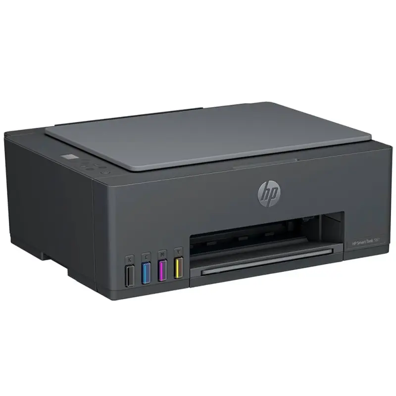 Imprimante HP 3en1 SMART TANK 581 COULEUR / WI-FI + 4 Bouteilles d&rsquo;encre HP Incluses