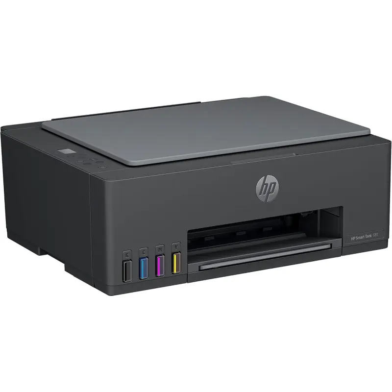 Imprimante HP 3en1 SMART TANK 581 COULEUR / WI-FI + 4 Bouteilles d&rsquo;encre HP Incluses