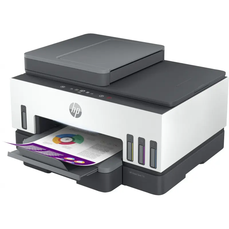 Imprimante Multifonction HP SMART TANK 790 / Couleur / A4 / Wi-Fi Avec 4 BOUTEILLES D&rsquo;encre