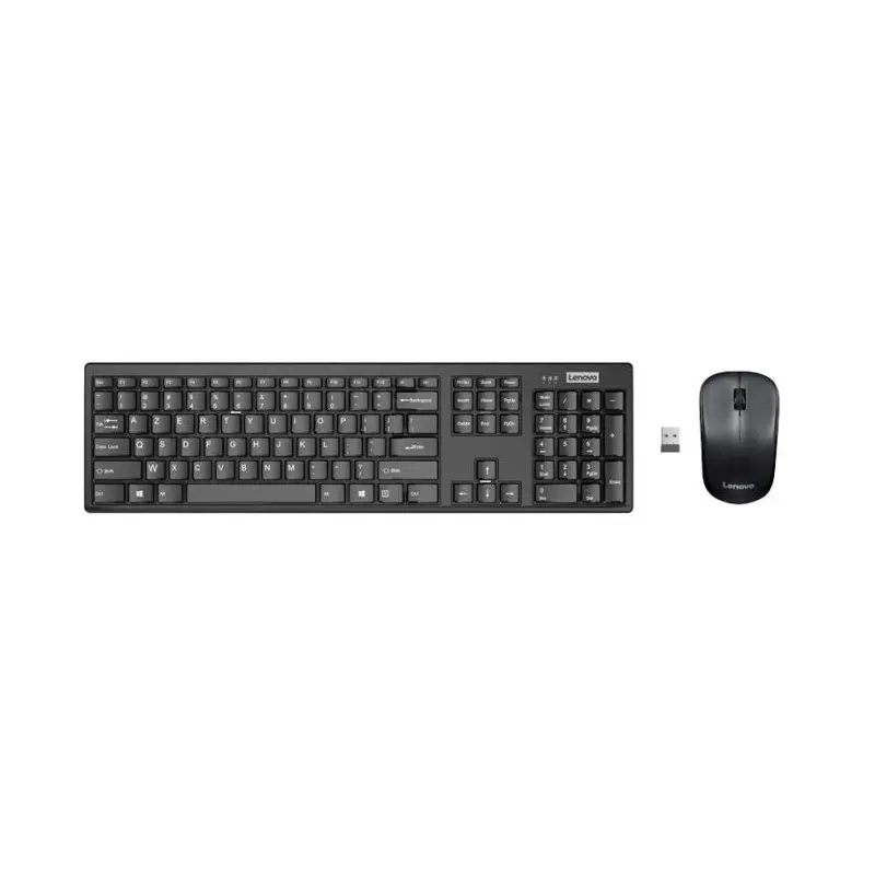 Ensemble Clavier et Souris Sans Fil Souris LENOVO 100