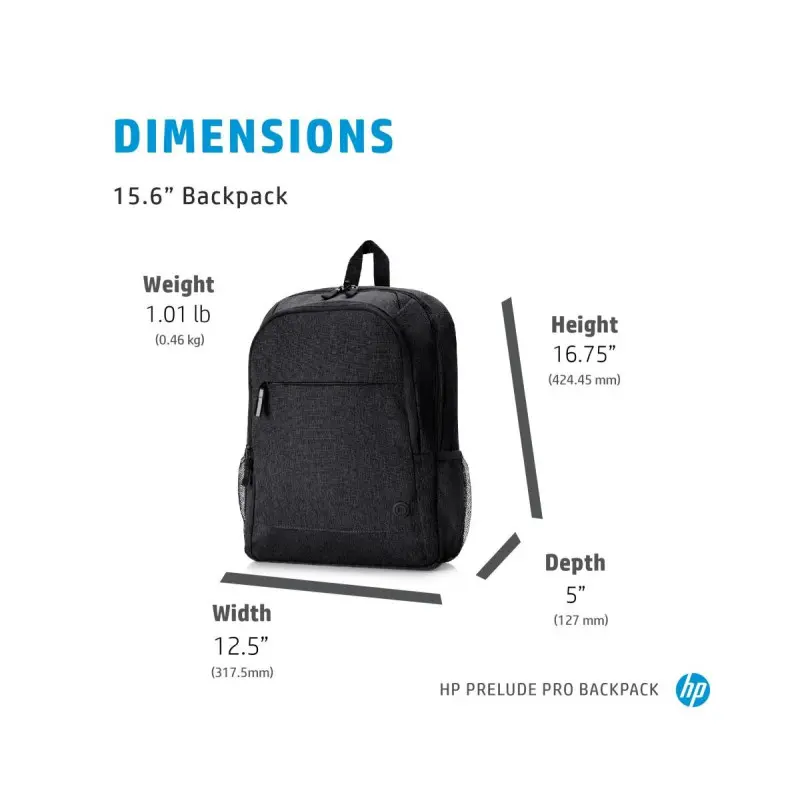 Sac à Dos HP Prelude Pro 15.6&Prime; / Gris