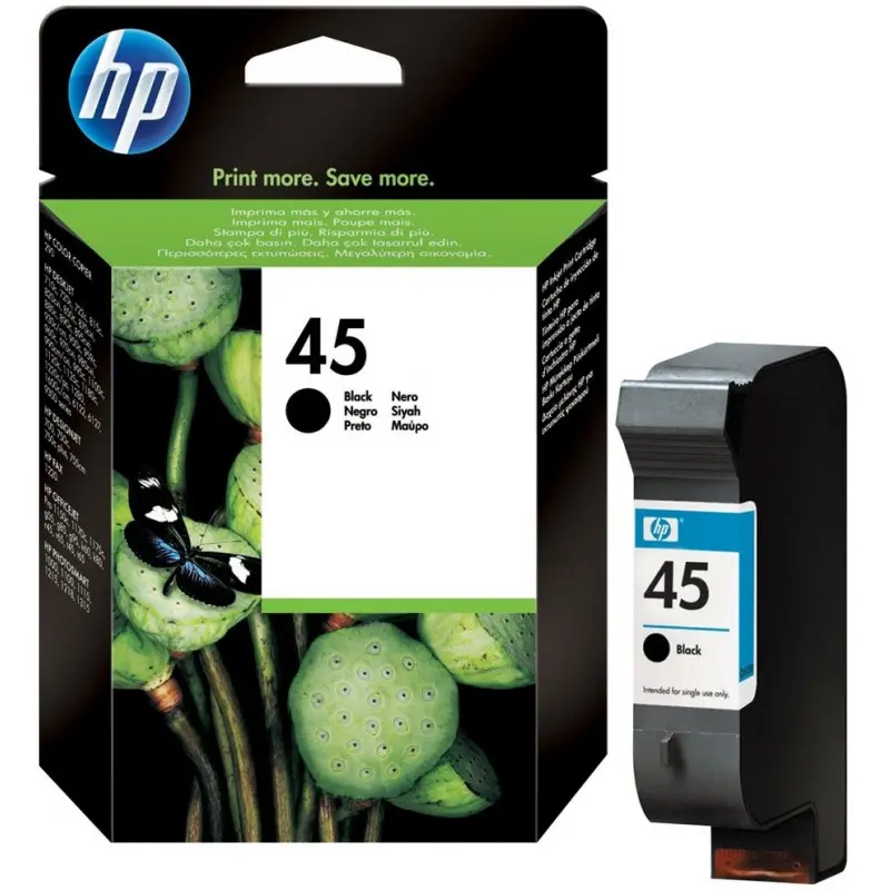 Cartouche Originale HP 45A / Noir