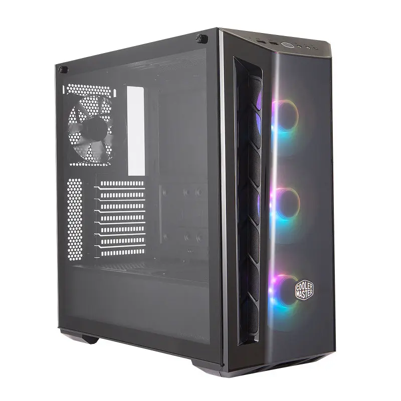Boîtier Gamer Moyen Tour Cooler Master MasterBox MB520 ARGB / ATX / Noir